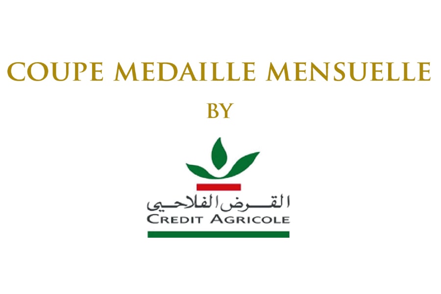 Coupe Médaille Mensuelle by Crédit Agricole du Maroc