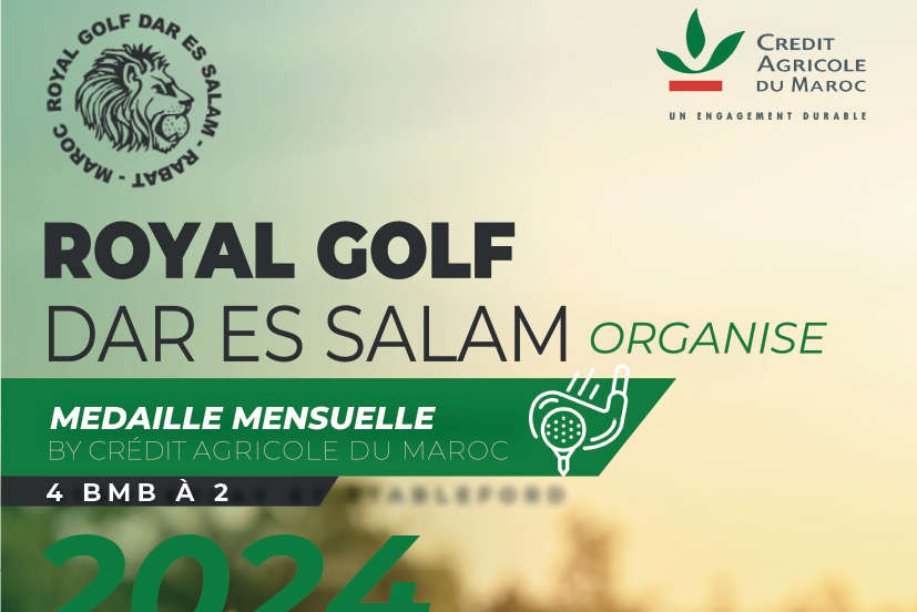 (Français) Coupe Médaille Mensuelle 4BMB  by Crédit Agricole du Maroc
