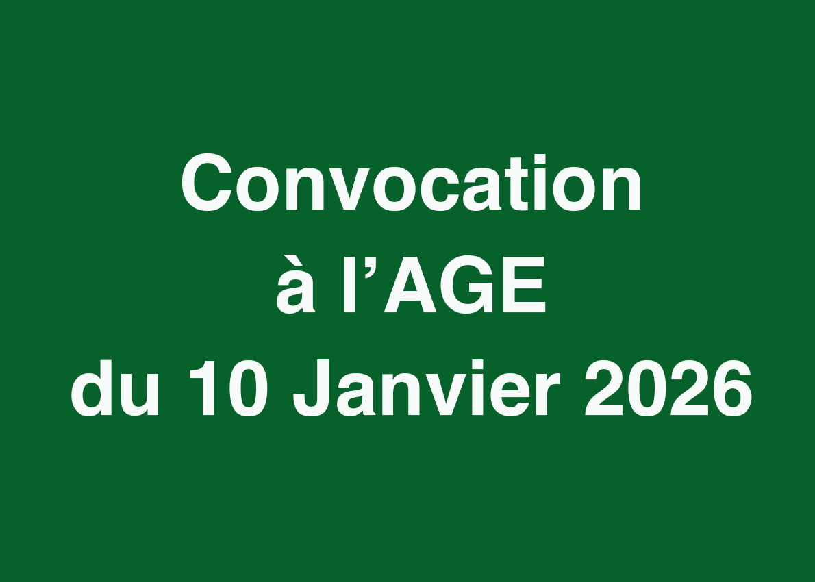 Convocation à l’AGO du 08 Mars 2025